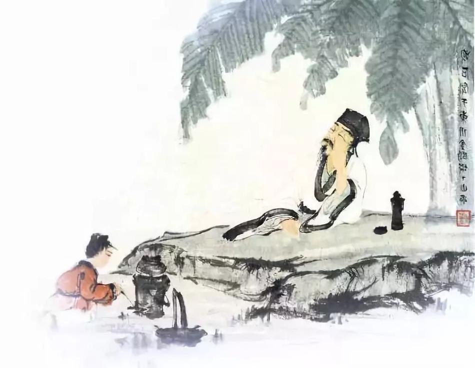 王屋山送道士司马承祯还天台//唐。李隆基