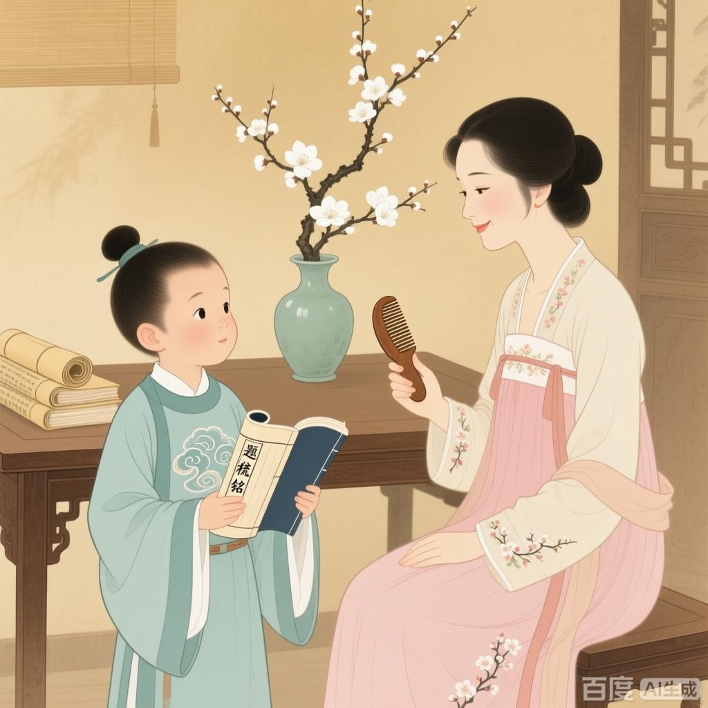 1.3修身明礼题梳铭